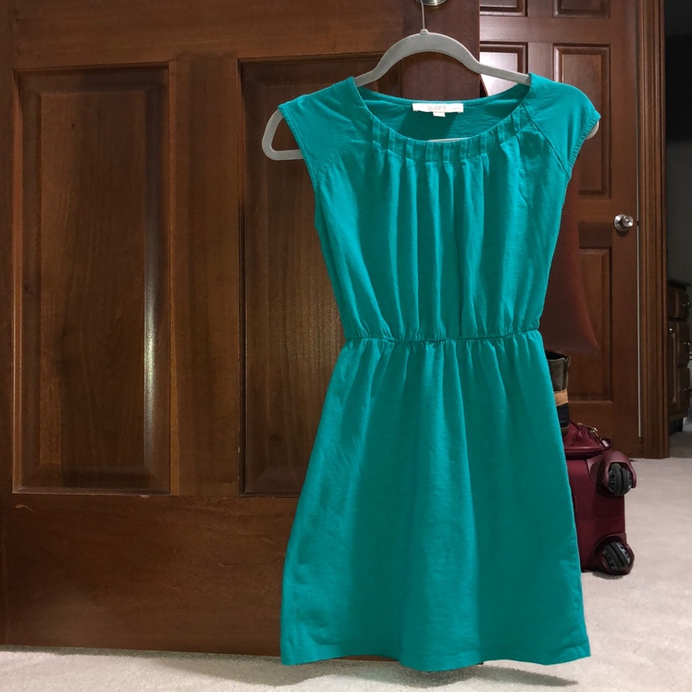 Beautiful teal blue dress